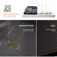 XXL Large Orthopedic Dog Bed Cozy Pet Dogs Bedding with Bolster Washable Cover